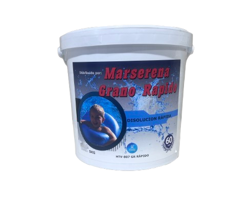 Grano rápido Marserena cloro granulado para piscina