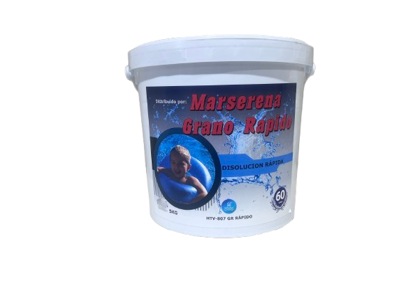 Grano rápido Marserena cloro granulado para piscina