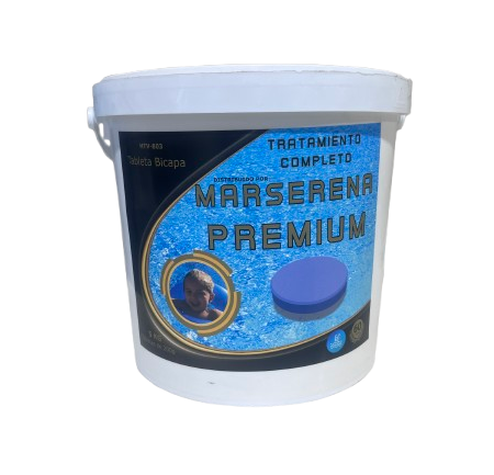Pastillas de cloro premium Marserena para piscina