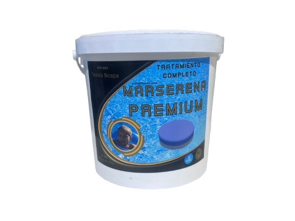 Pastillas de cloro premium Marserena para piscina